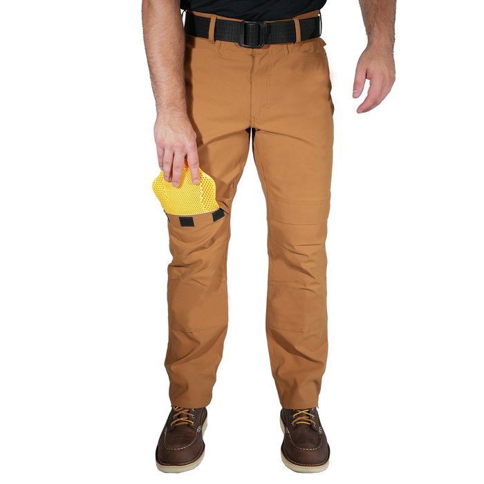 Style 053 DILLON-PRO Utility Knee Pad Work Pants - Compatible with SQUISH® Knee Pad Inserts (Not Included) - Rust - Thrive Workwear