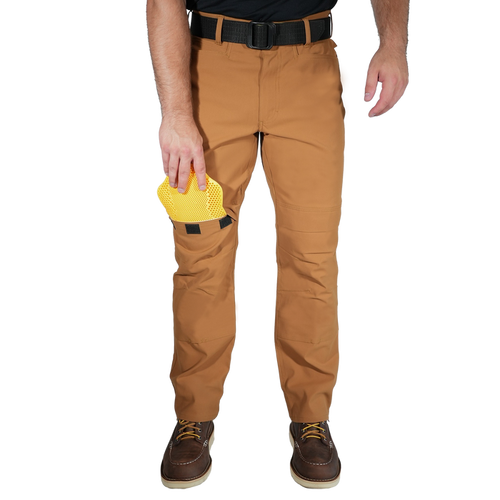 Style 053 DILLON-PRO Utility Knee Pad Work Pants - Compatible with SQUISH® Knee Pad Inserts (Not Included) - Rust - Thrive Workwear