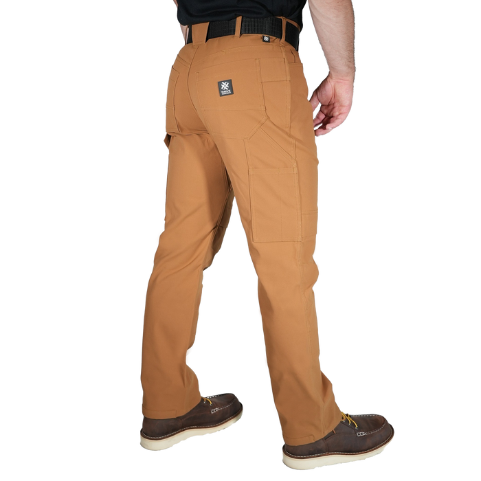 Style 053 DILLON-PRO Utility Knee Pad Work Pants - Compatible with SQUISH® Knee Pad Inserts (Not Included) - Rust - Thrive Workwear