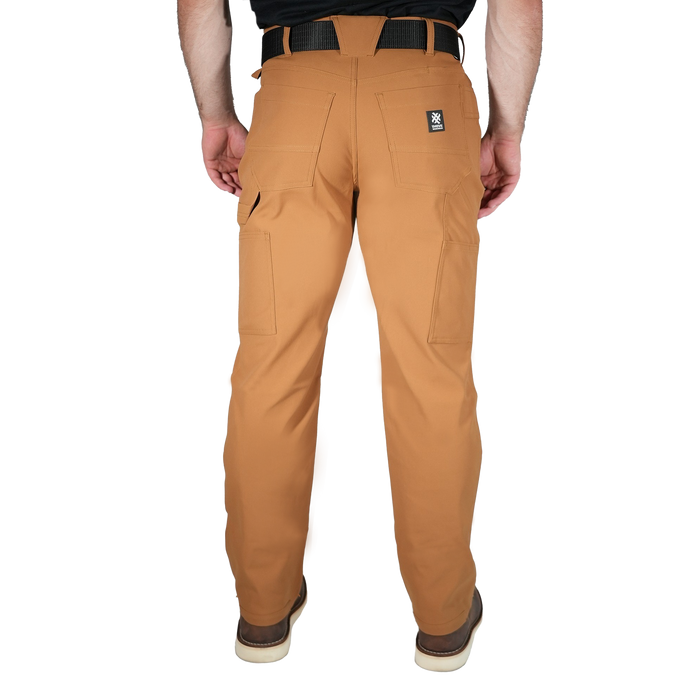 Style 053 DILLON-PRO Utility Knee Pad Work Pants - Compatible with SQUISH® Knee Pad Inserts (Not Included) - Rust - Thrive Workwear