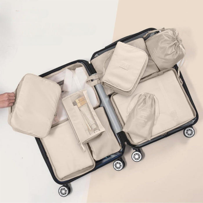 10 Piece Suitcase Organizer Waterproof Packing Cubes Multifunctional Travel Packing Cubes