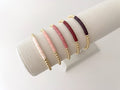 14k Gold Heishi Color Block Bracelet
