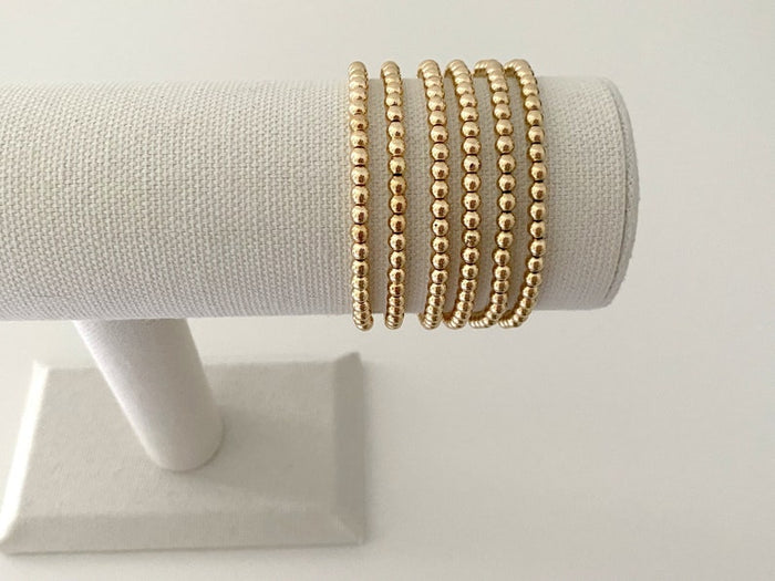 14k Gold Plated Stacking Bracelets