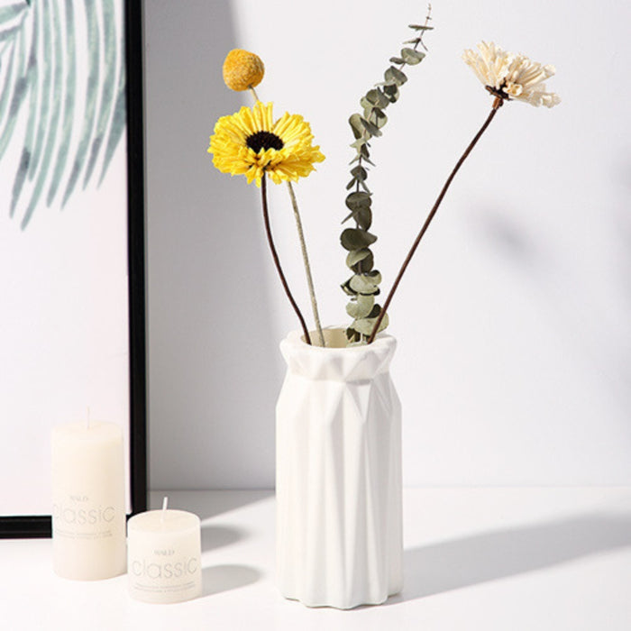 1pc Nordic Plastic Vase Simple Small Fresh Flower Pot