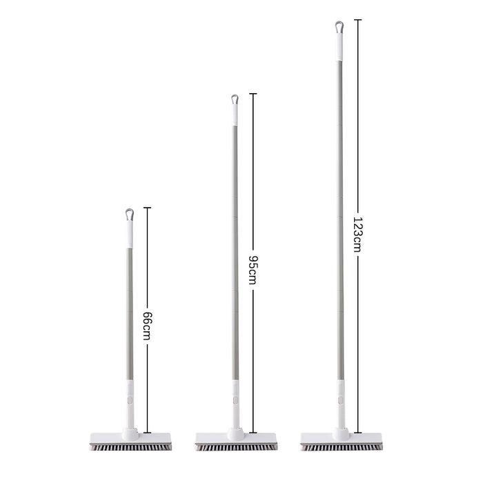 CLEANFOK 2-in-1 Adjustable Floor Cleaning Brush - Versatile and Efficient Floor Scrubbing