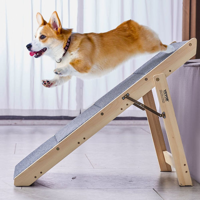 2 in 1 Foldable Pet Steps Ramp for Small to Large Dogs