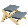 2 in 1 Foldable Pet Steps Ramp for Small to Large Dogs