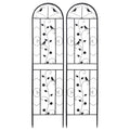 2 Pack Garden Trellis for Climbing Plants Potted Vines Vegetables Flowers Patio