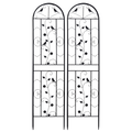 2 Pack Garden Trellis Patio Metal Wire Lattices Grid Panels for Climbing Plants