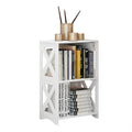 STORFEX 2 Tier End Bedside Table