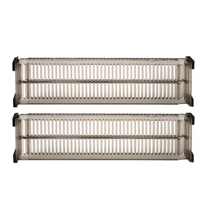 2pcs Adjustable Clapboard Drawer Divider Partition DIY Storage Organiser Closet Punch-free Separator