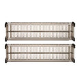 2pcs Adjustable Clapboard Drawer Divider Partition DIY Storage Organiser Closet Punch-free Separator