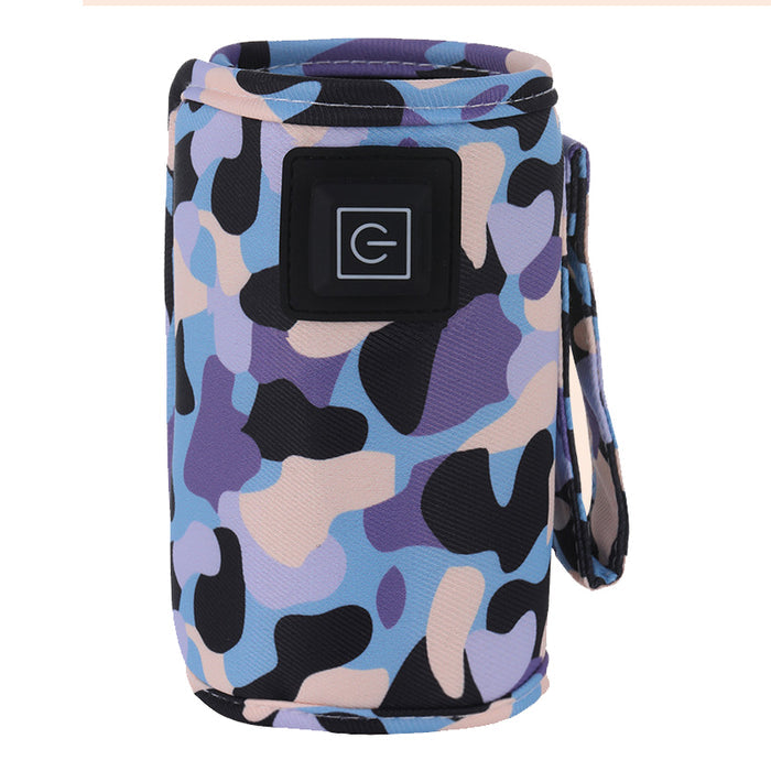 3 Temperature Insulated Milk Baby Bottle Warmer- USB Plugged-in
