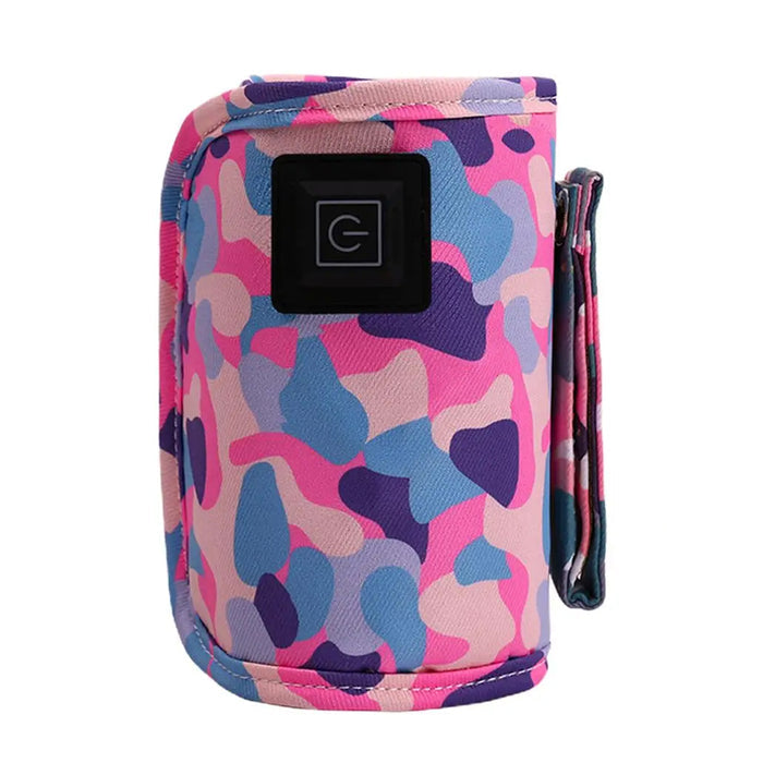 3 Temperature Insulated Milk Baby Bottle Warmer- USB Plugged-in