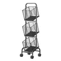 STORFEX 3-Tier Kitchen Storage Rack Removable Vegetable Cart