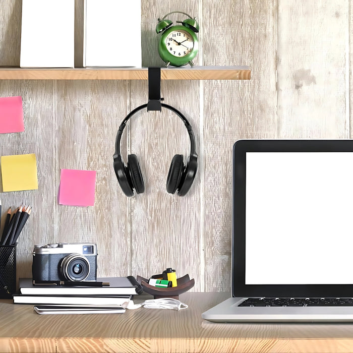 360° Rotating Headphone Holder Table Stand