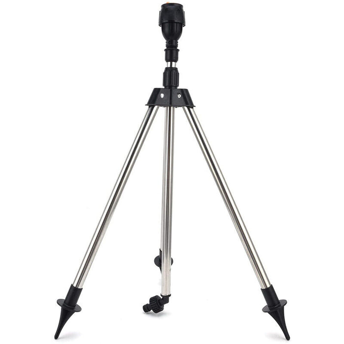 360° Automatic Rotating Sprinkler with Tripod Watering Nozzle for Garden