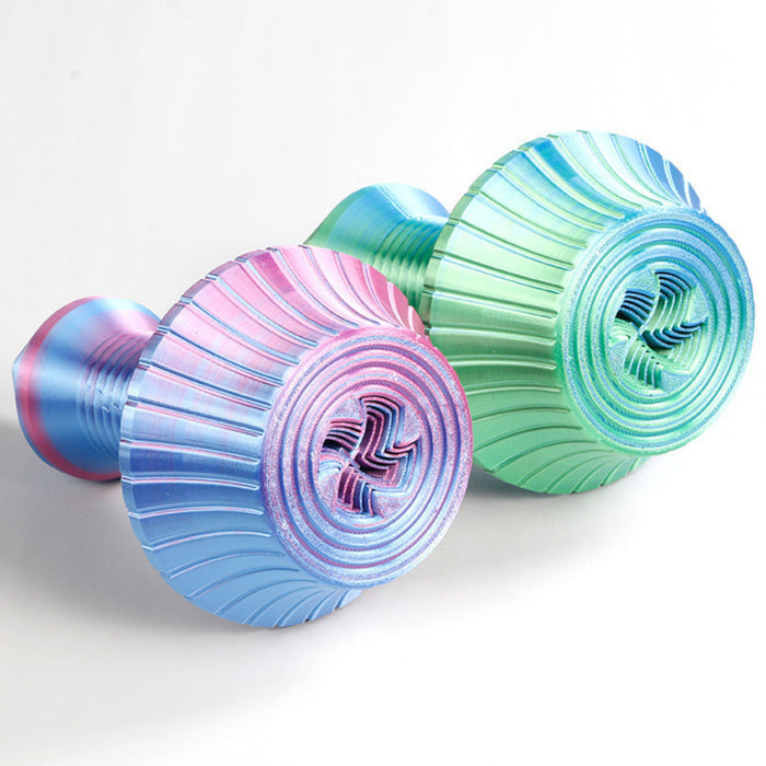 3D Retractable Metallic Spiral Toy Katana Stress Relief Decompression Toy