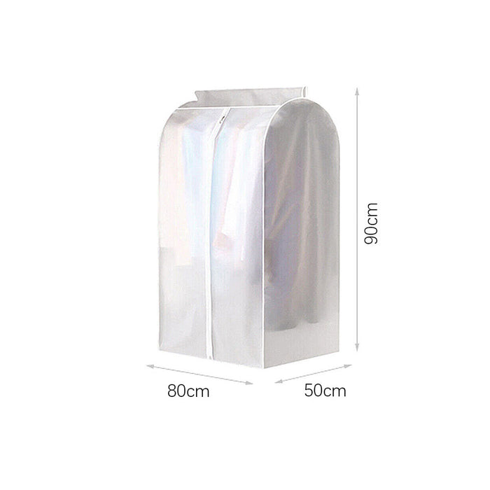 3D Zipper Clothes Dust Cover Garment Wardrobe Bag Storage