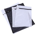 4Pcs Rectangular Mesh Laundry Bags for Delicates with Non-Rust Zippers