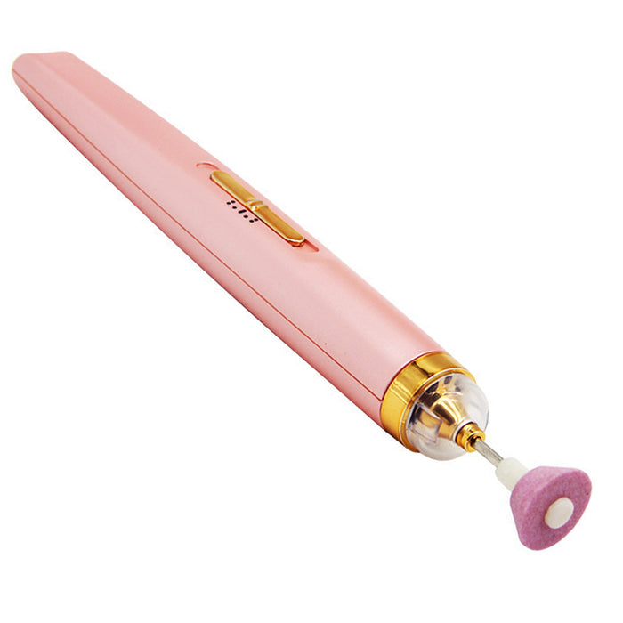 5 IN 1 Electric Nail Drill Kit Full Manicure and Pedicure Tool - USB Rechargeable