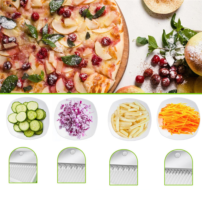 5 in 1 Multifunctional Vegetable Slicer Kitchen Mandolin