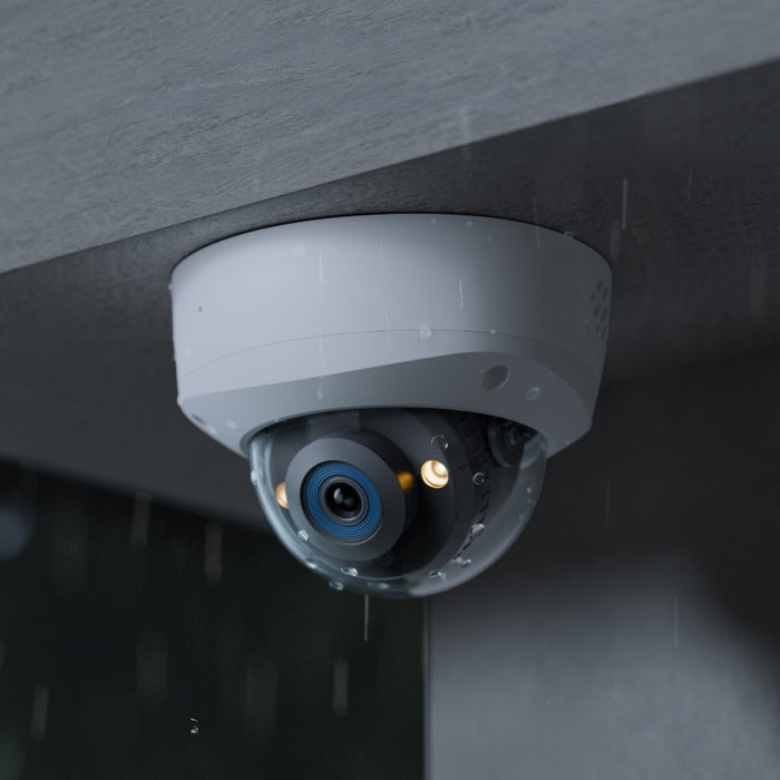 5MP 8MP 12MP IK10 Vandalproof PoE Security Camera Color Night Vision Dome