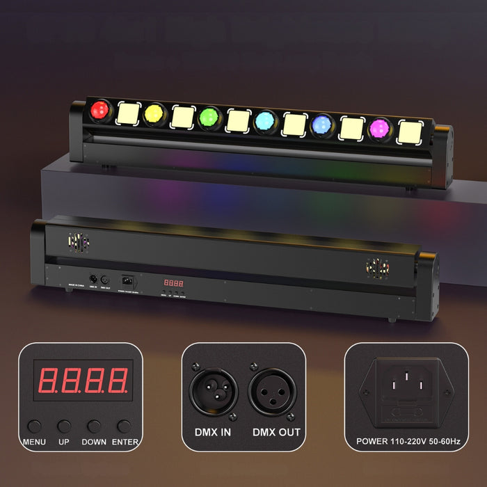 6 LED RGBW 4IN1 DMX Wall Wash Lamp