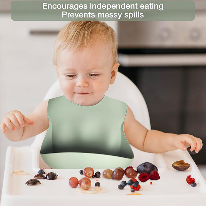 6-Piece Silicone Children's Meal Training Set Cutlery