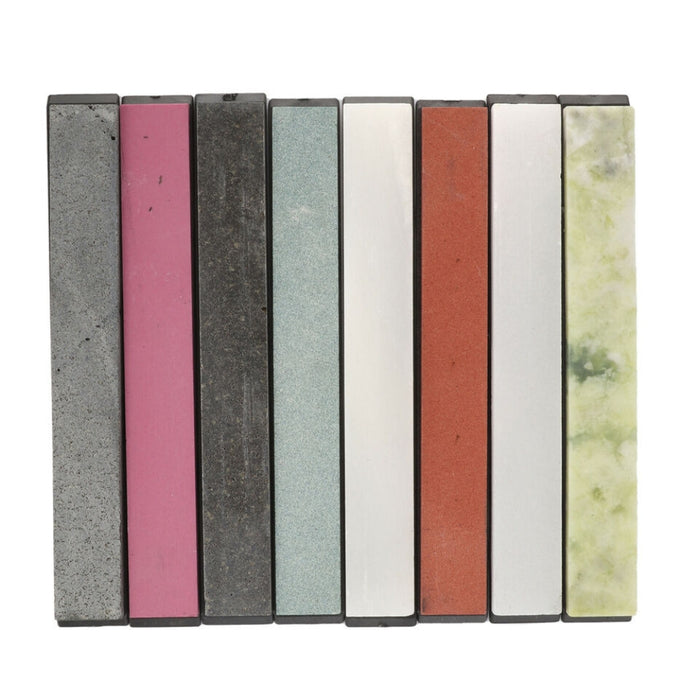 8 PCS Grindstone Whetstone Sharpening Stone