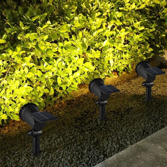 9 LED Solar Spotlights