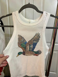 Rhinestone Mallard Tank