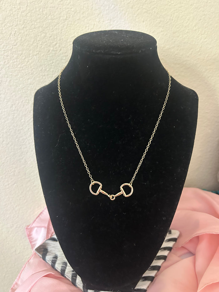 Gold Bit Necklace