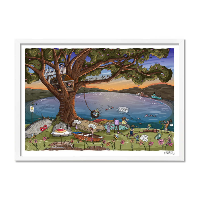 Fine Art / A1 (594 x 841mm) Most Popular size / White