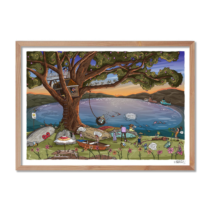 Fine Art / A1 (594 x 841mm) Most Popular size / Oak