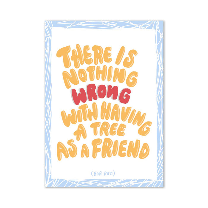 A Tree As A Friend Poster