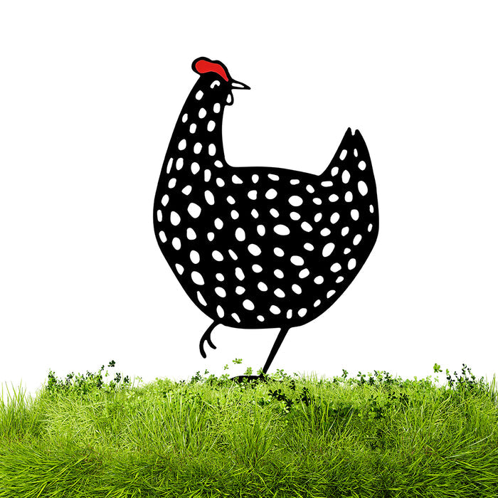 5X Garden Ornaments Chicken Yard Art Garden Backyard Lawn Decor
