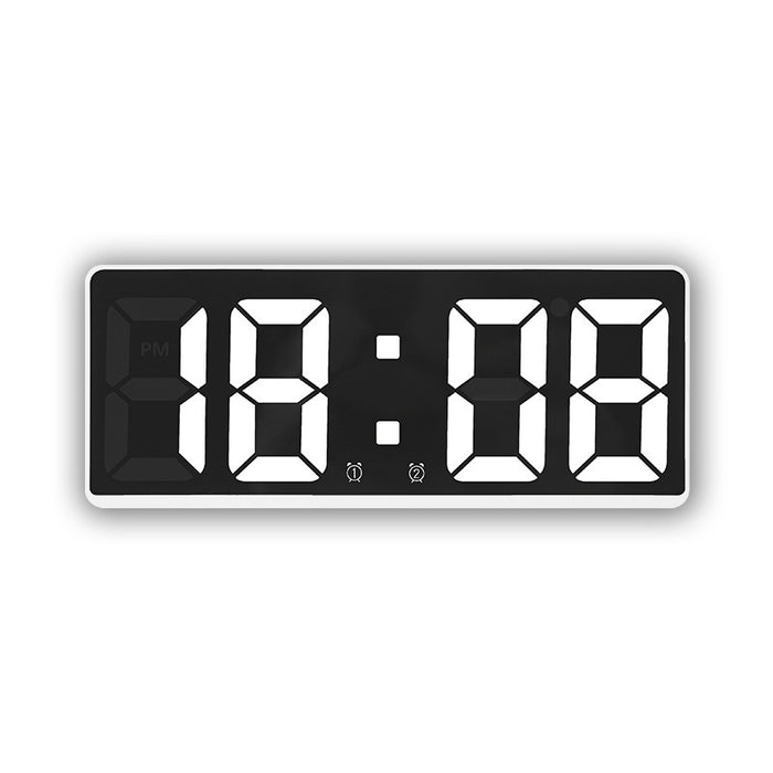 Black Alarm Mirror