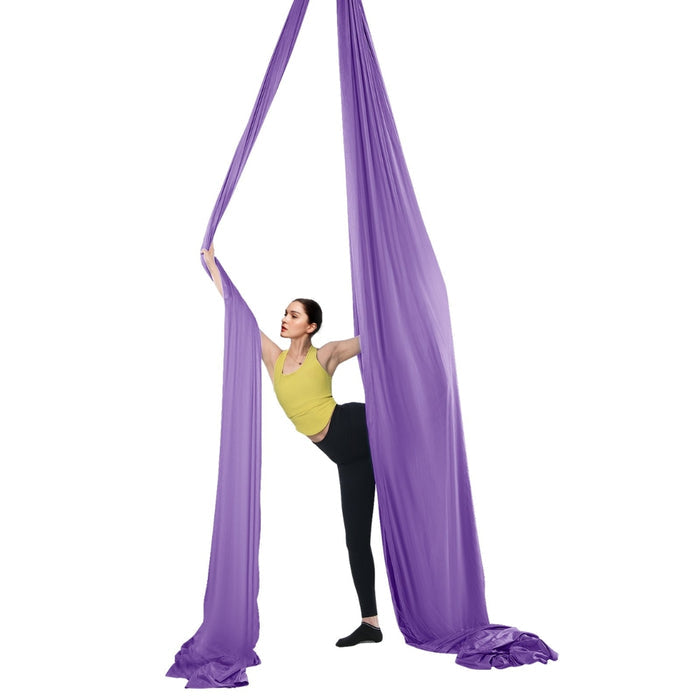 Aerial Yoga Hammock & Swing 4.4 Yards Yoga Starter Kit Nylon Fabric