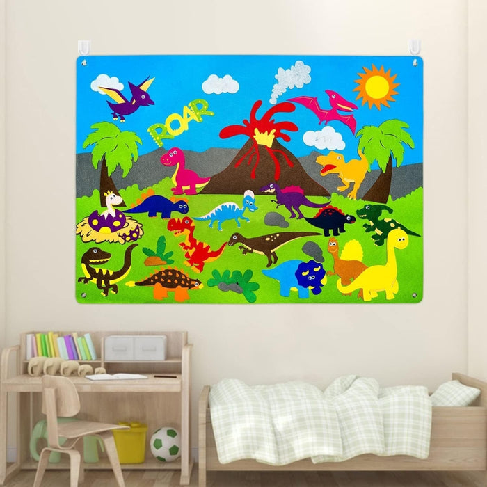 Children's Teaching Felt Board Farm Animals Story Set