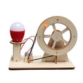 Hand Cranked DIY Generator Kit for Students and Kids