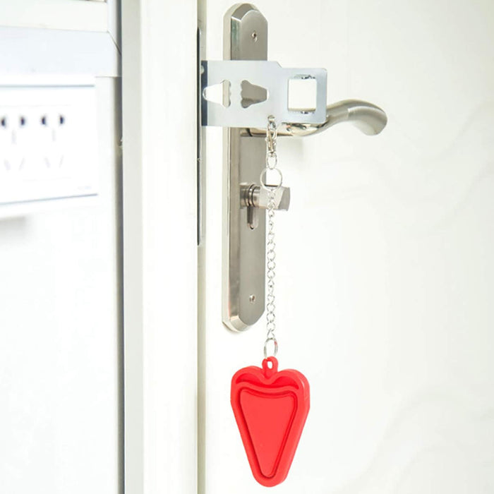 Anti-Theft Portable Travel Door Lock Inside Locker Security Device