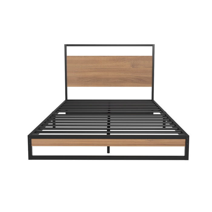 Artiss  Metal Bed Frame Single Size Beds Platform with Mattress
