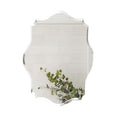 Asymmetrical Frameless Wall Mirror with Beveled Edge
