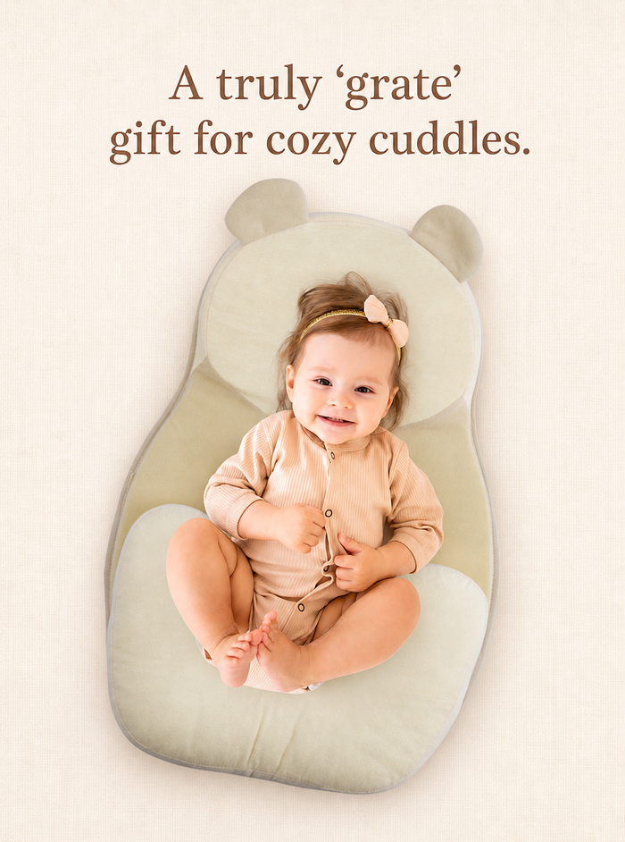 Baby Feeding Pillow-Creamy Yellow