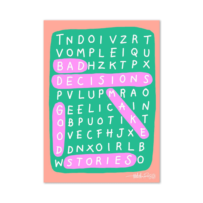 Bad Decisions Poster