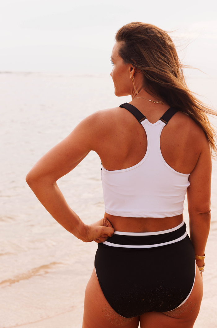Balance Crop Top - Gym to Swim