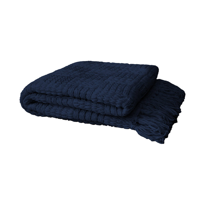 Bambury Asha Throw - Navy