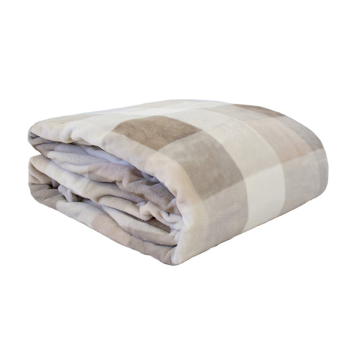 Bambury Charlie Ultraplush Blanket - Nougat