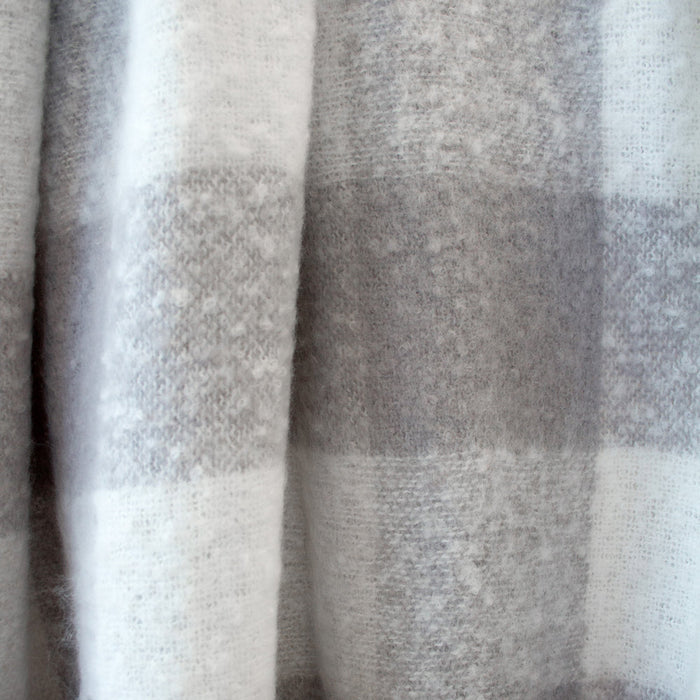 Bambury Cosmo Throw - Stone